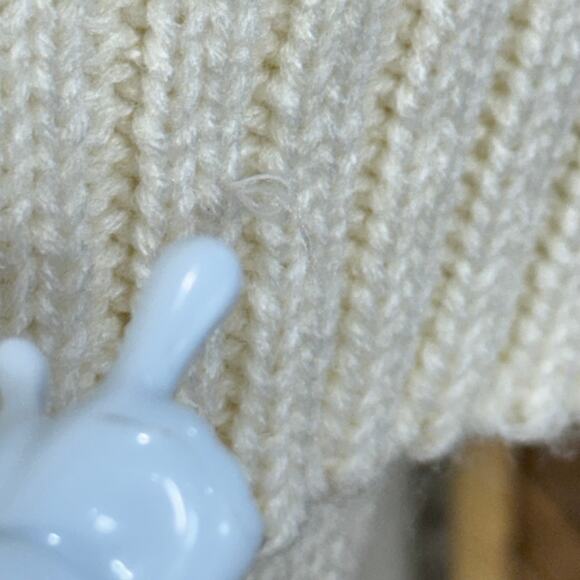 90s Y2k Off Shoulder Sweater Dress Himekaji Coquette Femme Dolly Vanilla Girl S - Picture 7 of 8